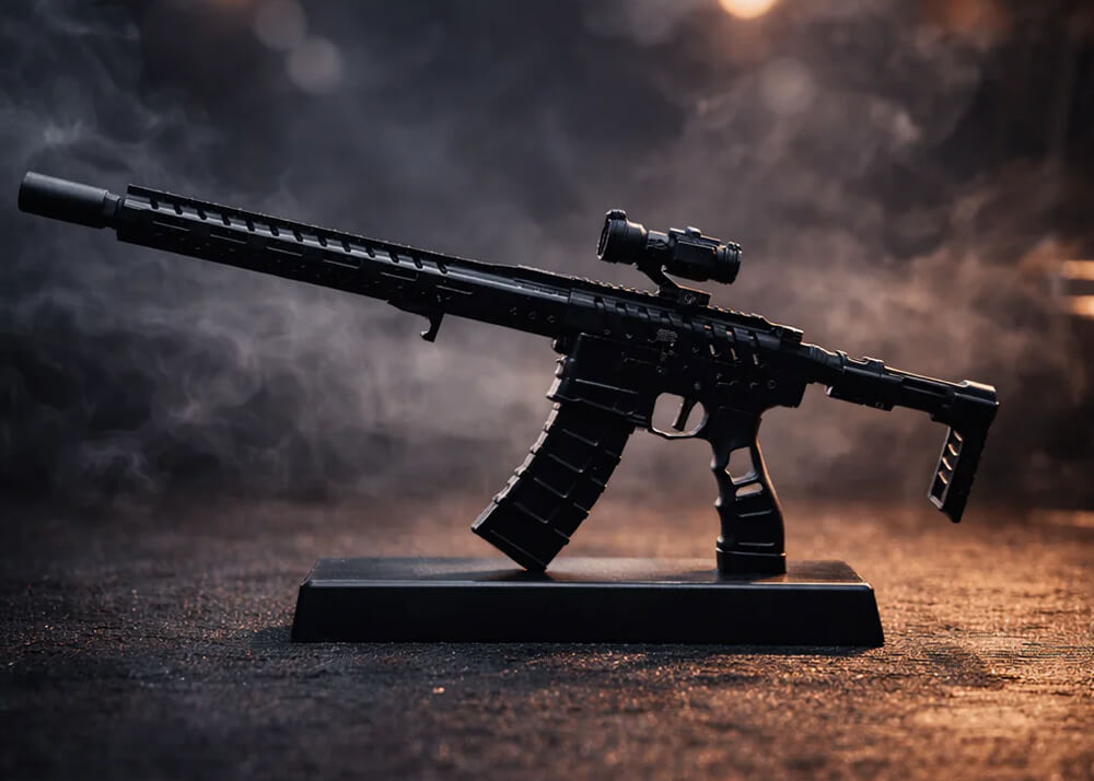 Miniature Goatguns AR15 Skeleton