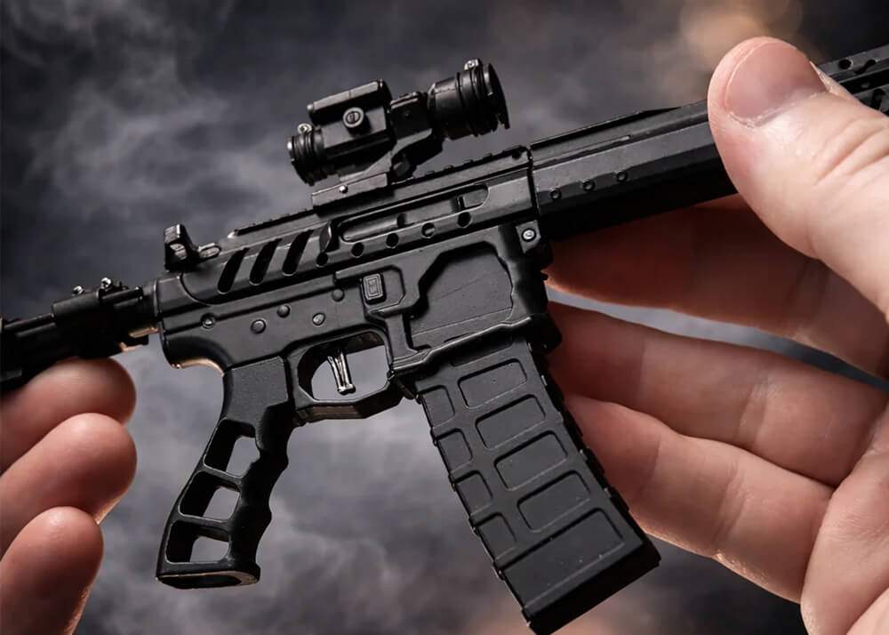 Miniature Goatguns AR15 Skeleton