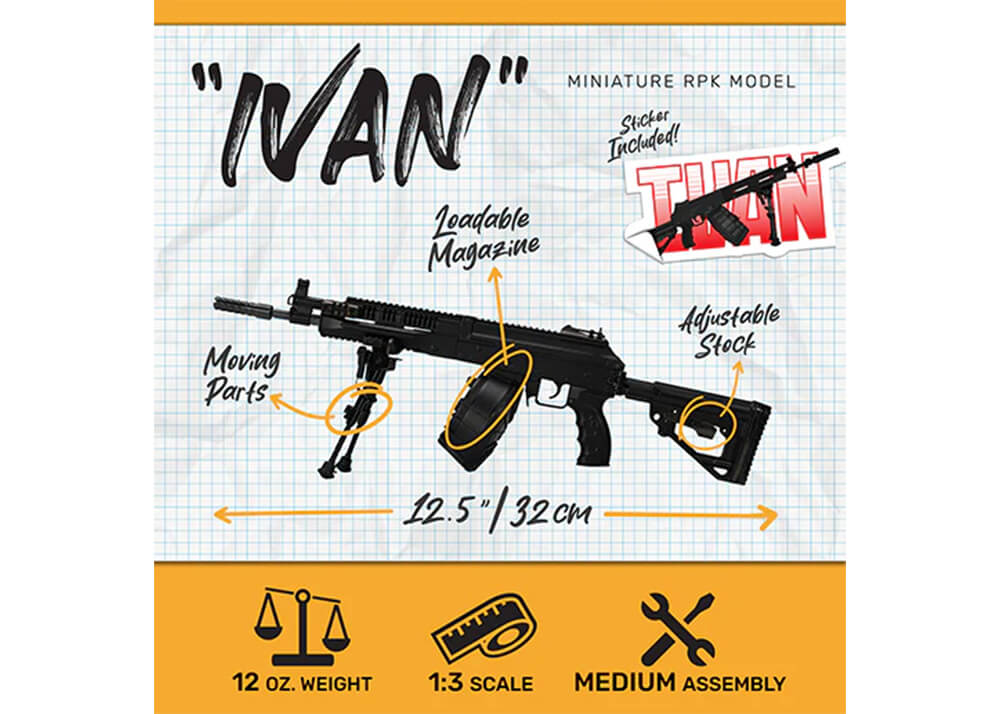 Miniature Goatguns RPK Black
