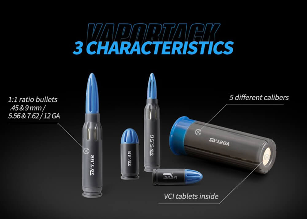 Anti-Corrosion Silent Dry Vaportack 7.62 NATO/.308 Win Cartridge