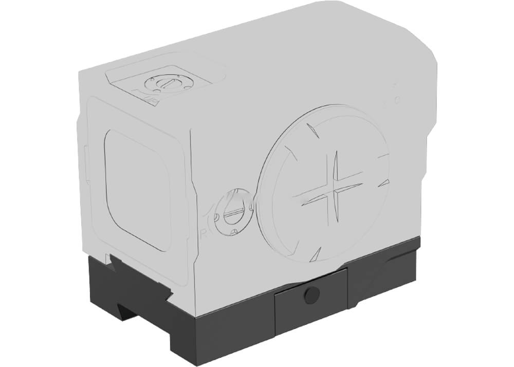 Vector Optics 11mm Dovetail to VOD Footprint Mounting Base