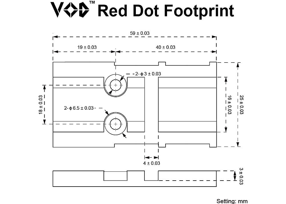 Vector Optics Frenzy Plus 1x18x22 Red Dot