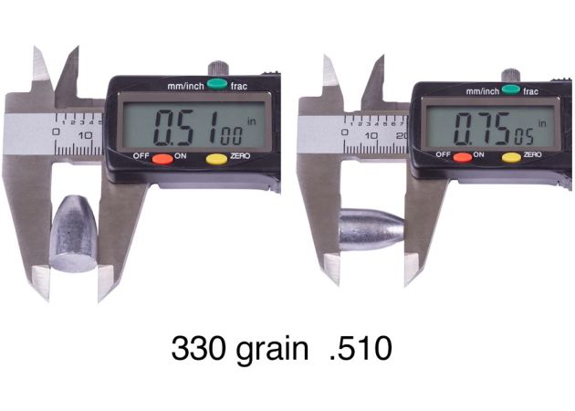 Slugs Nielsen .50 HPDB 330 grain (.51) (3)