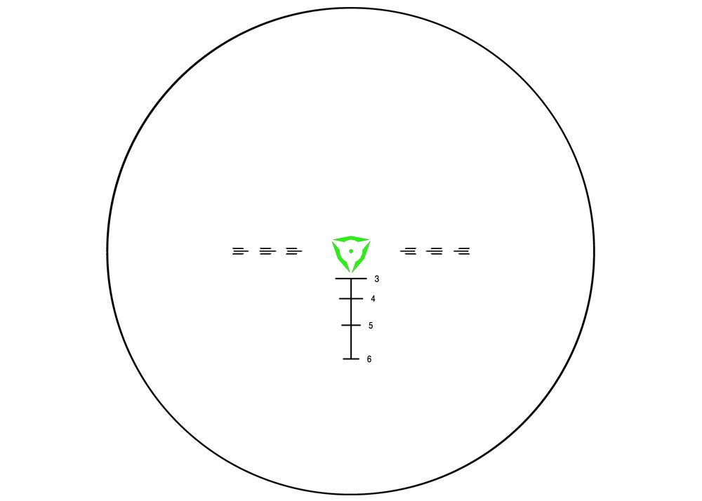 VictOptics C1 4x32 Etched Glass Prism Scope