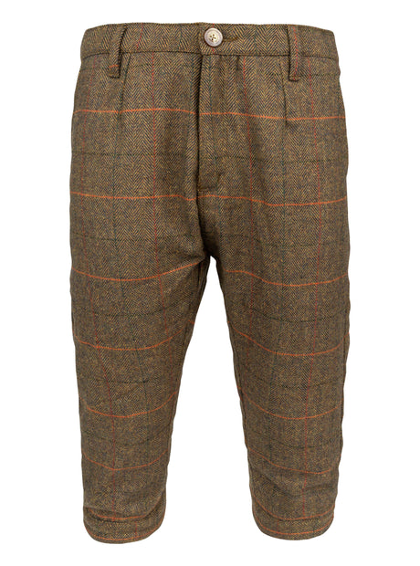 Waterdichte Kniebroek Tweed Bruin