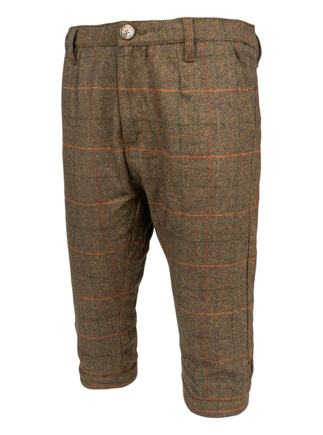 Waterdichte Kniebroek Tweed Bruin