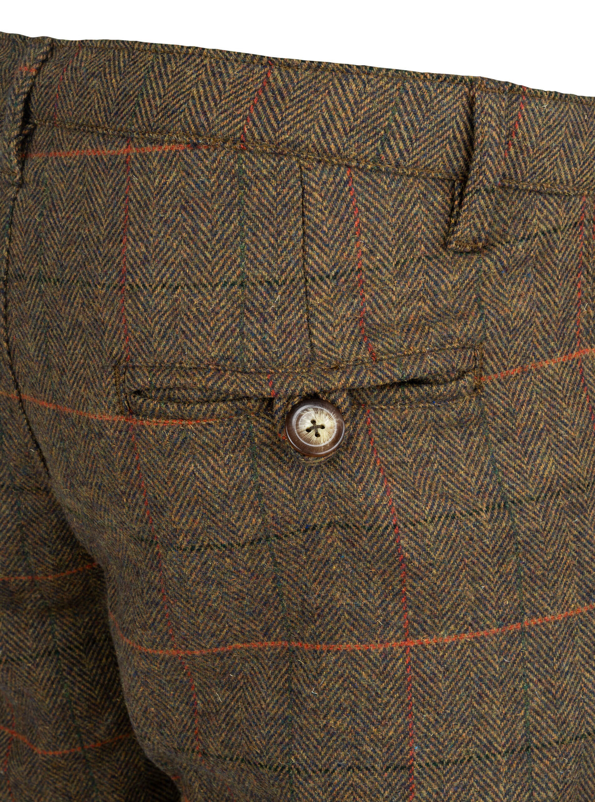 Waterdichte Kniebroek Tweed Bruin