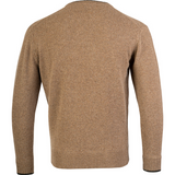 Ashcombe Trui Ronde Hals 100% Lamswol Gerst