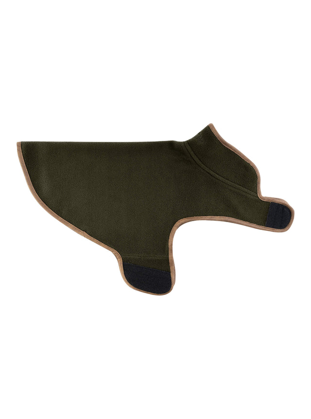 Fleece Hondenjas Donkerolijf