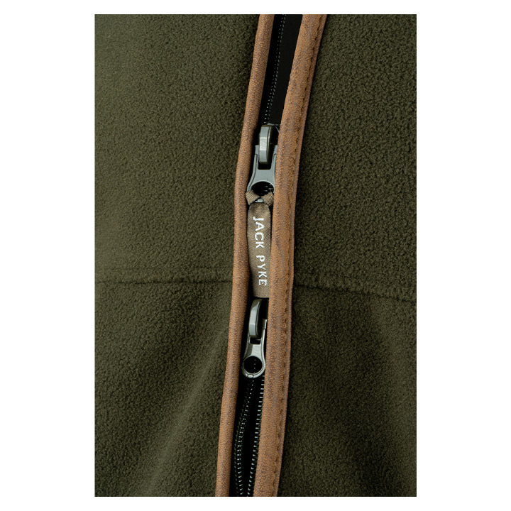 Countryman Fleece Bodywarmer Fazant Donkerolijf