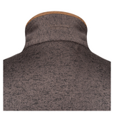 melange-fleece-gilet-brown-fleck