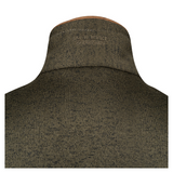 Melange Fleece Bodywarmer Donkerolijf Gemêleerd