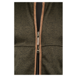 Melange Fleece Bodywarmer Donkerolijf Gemêleerd
