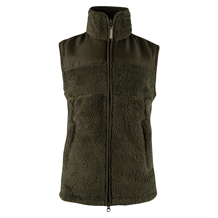 Sherpa Fleece Bodywarmer Donkerolijf