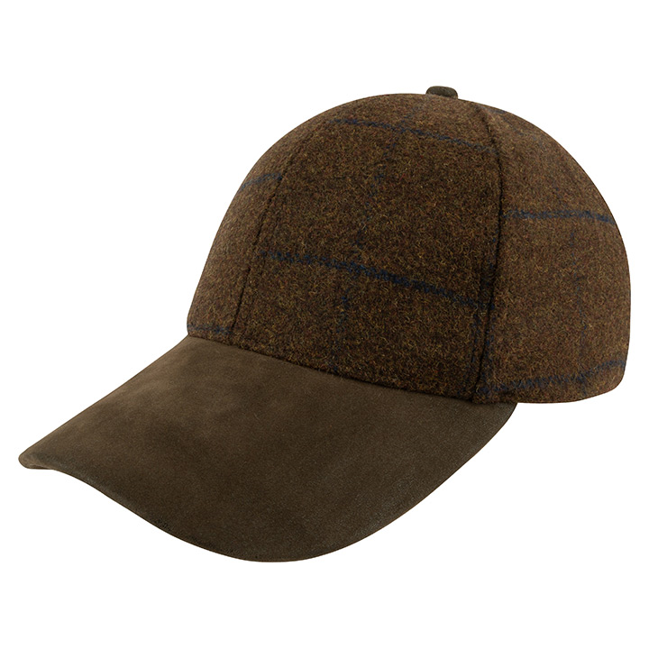 Lowland Tweed Baseballpet