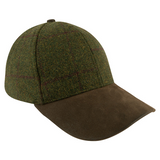 Lowland Tweed Baseballpet