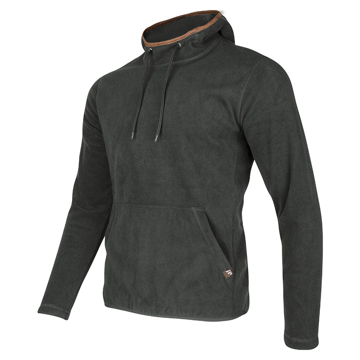 Country Fleece Hoodie Houtskoolgrijs