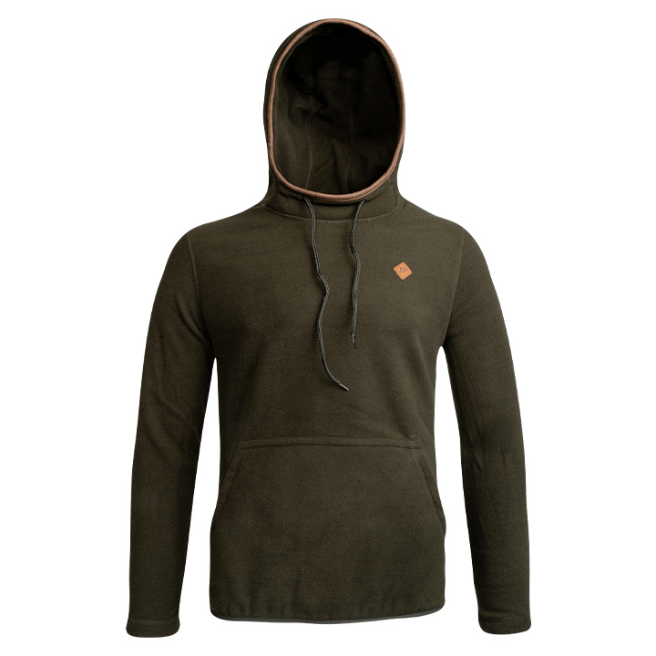 Country Fleece Hoodie Donkerolijf