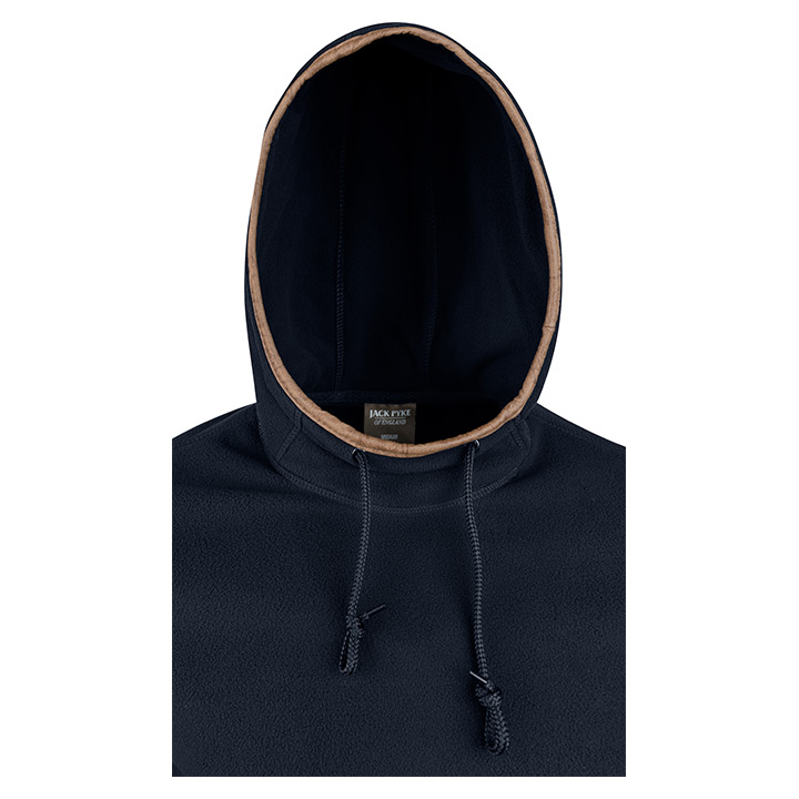 Country Fleece Hoodie Marineblauw