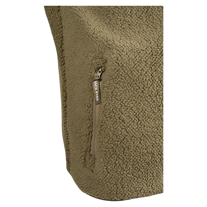 Shires Fleecejas Groen
