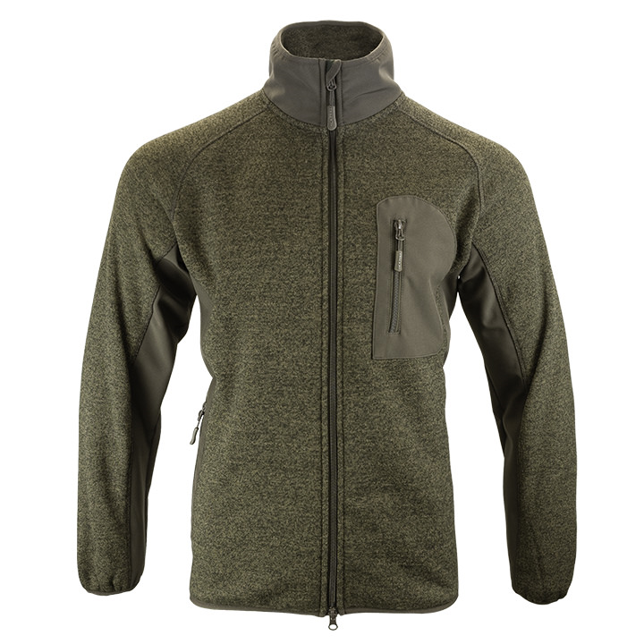 Weardale Gebreide Jas Groen