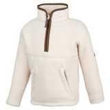 Junior Sherpa Fleecetrui Halve Rits Sail