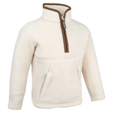 Junior Sherpa Fleecetrui Halve Rits Sail