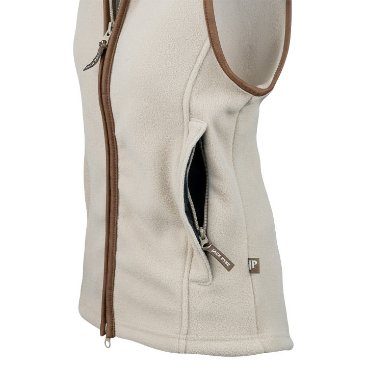 ladies-countryman-fleece-gilet-mushroom