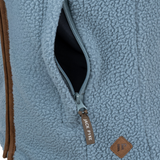 Dames Sherpa Fleece Bodywarmer IJsblauw