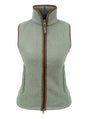 Dames Sherpa Fleece Bodywarmer Salie