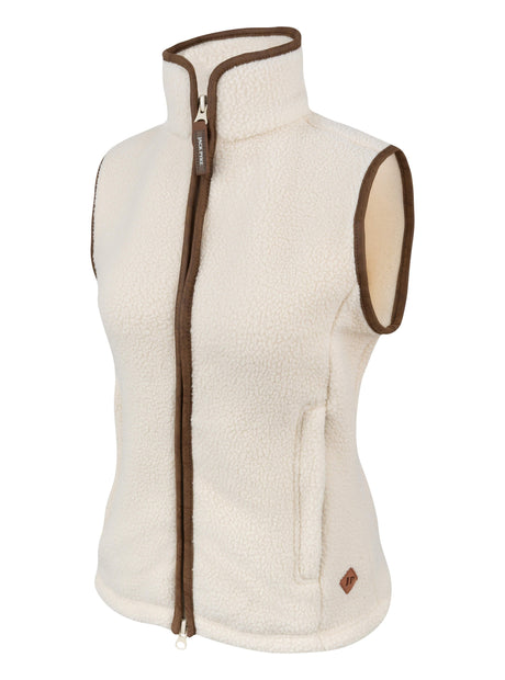 Dames Sherpa Fleece Bodywarmer Salie