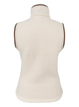 Dames Sherpa Fleece Bodywarmer Koperbruin