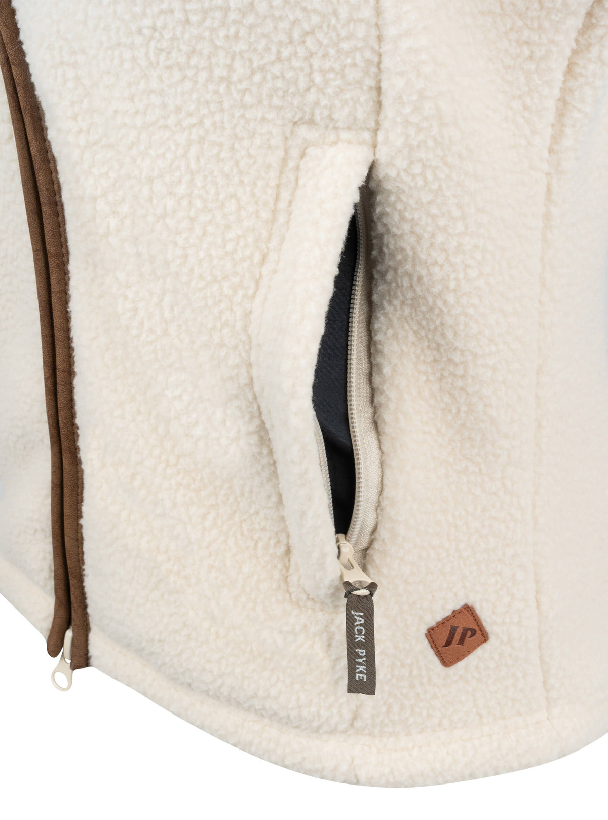 Dames Sherpa Fleece Bodywarmer IJsblauw