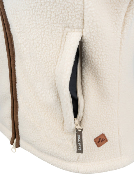 Dames Sherpa Fleece Bodywarmer Salie