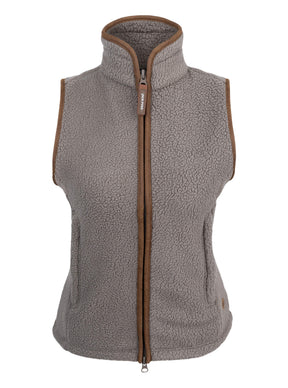 Dames Sherpa Fleece Bodywarmer Shiitake
