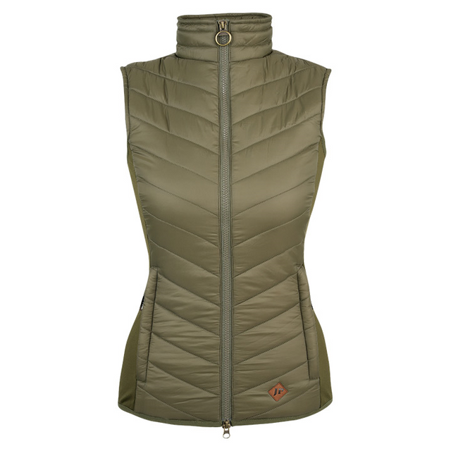 Dames Shires Bodywarmer Groen