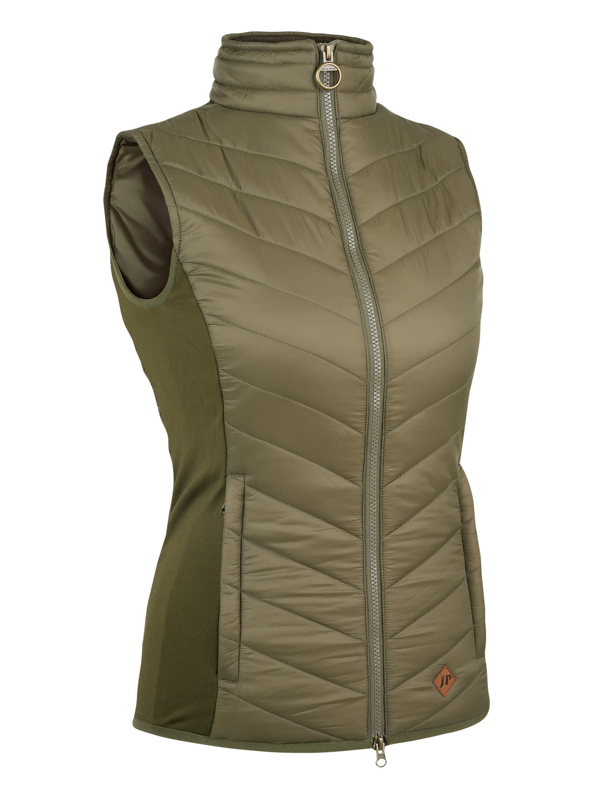 Dames Shires Bodywarmer Groen