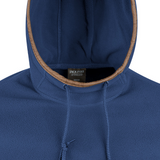 Dames Fleece Hoodie Denim