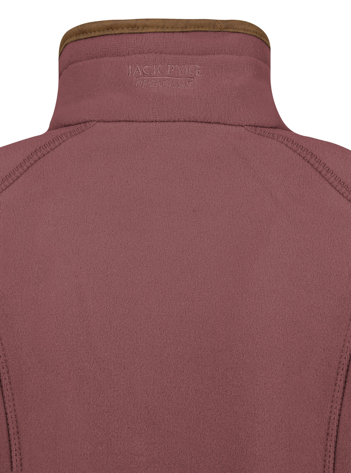 Dames Gerecyclede Fleecejas Koperbruin