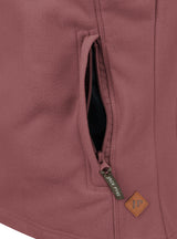 Dames Gerecyclede Fleecejas Koperbruin