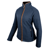 Dames Fleecejas Marineblauw