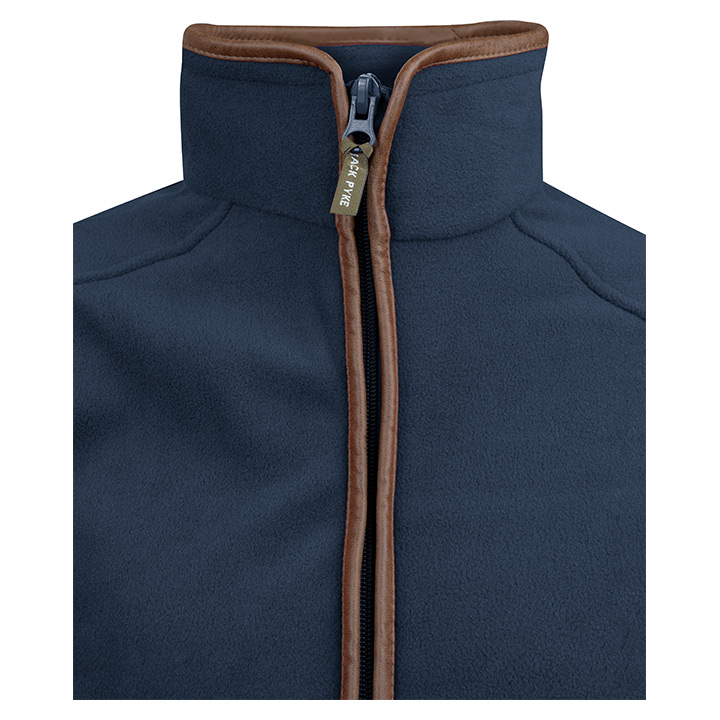Dames Fleecejas Marineblauw