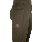 Dames Legging Bruin