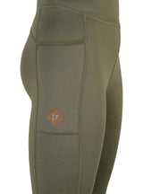 Dames Legging Olijf