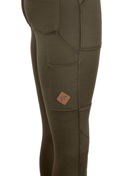 Dames Utility Legging Olijf
