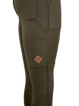Dames Utility Legging Bruin