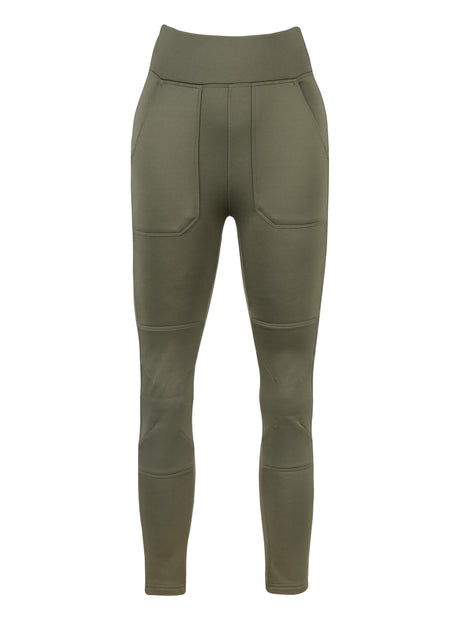 Dames Utility Legging Olijf