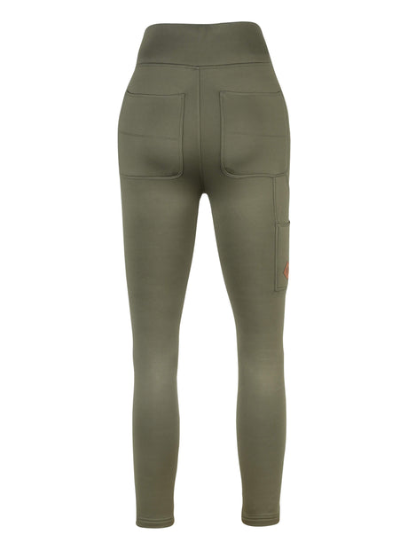 Dames Utility Legging Bruin