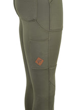 Dames Utility Legging Bruin