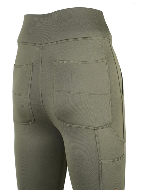 Dames Utility Legging Olijf
